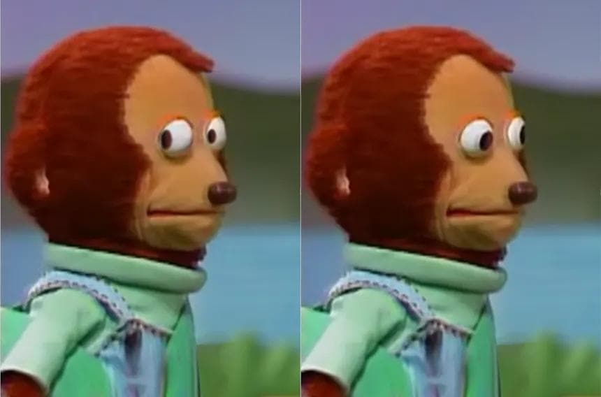 Kermit Looking Away